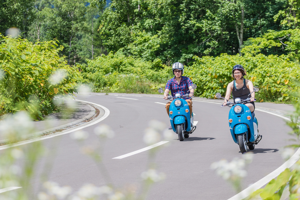 Scooter Hire Explore Niseko