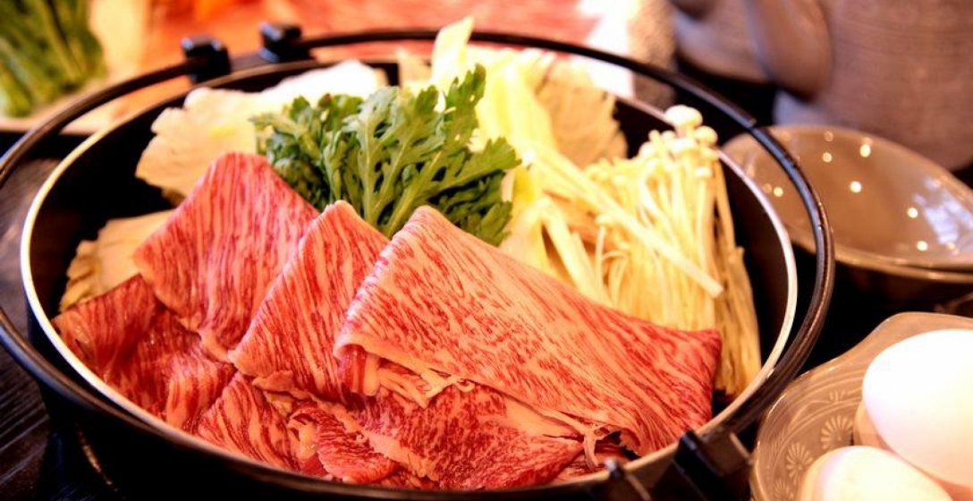 すき焼き縮小