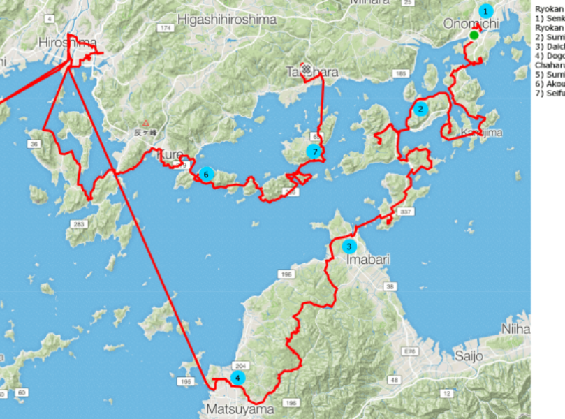 Bike Hiroshima Route