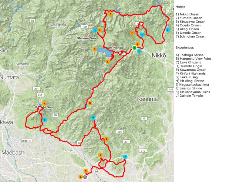 Bike North Alps Route