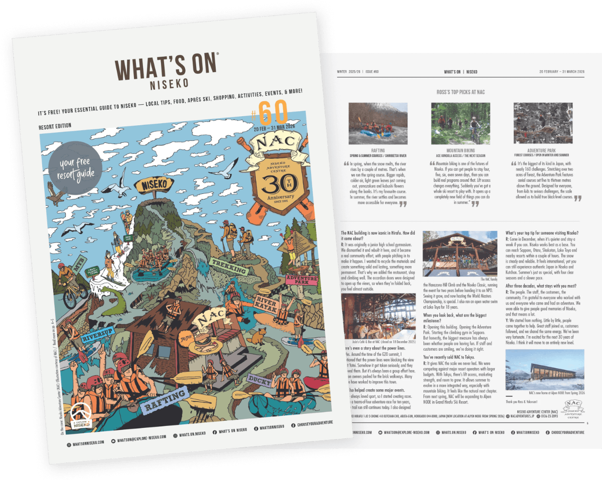 What’s On Niseko magazine, issue 60